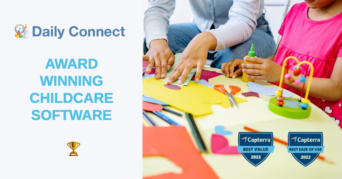 Daily Connect Awarded Best Value + Easiest to Use Childcare Software in